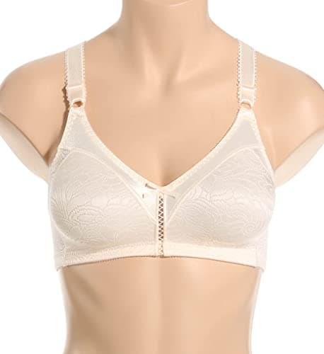 Bali womens Double Support Spa Closure Wire-Free Bra Double Support Spa Closure Wirefree Bra Df3372 (pack of 1)