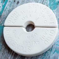 3 Gallon Preserving Crock Weight