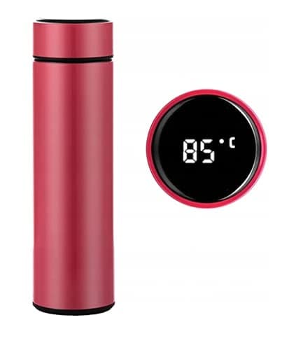 Omna Smart Thermal Mug 500 ml Bottle (Red)