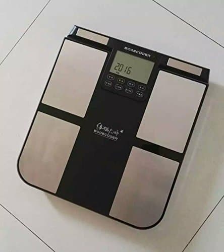 The latest body composition analyzer fat measuring instrument connected to a computer body fat level
