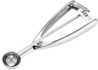 Fayomir Mini Cookie Scoop, 1 Tsp Cookie Scoop, I Inch Cookie Dough Scoops, Melon Baller Scoops, Selected 18/8 Stainless Steel, for Making Cookies, Melon Ball, Ice Cream