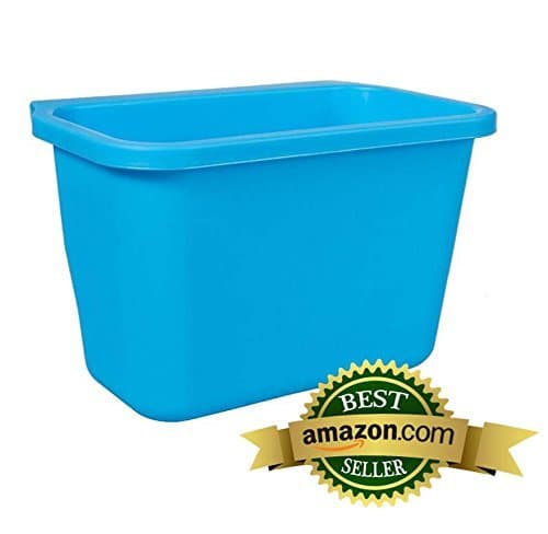 Green, Scrap Collector and Freezable Compost Bin, Compact with 1/2 Gallon Capacity