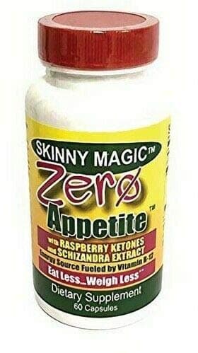 Zero Appetite Weight Loss Pills, 60 Capsules