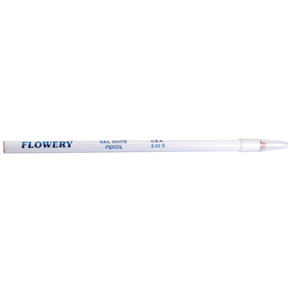 FLOWERY 7” Nail White Pencil NWP7