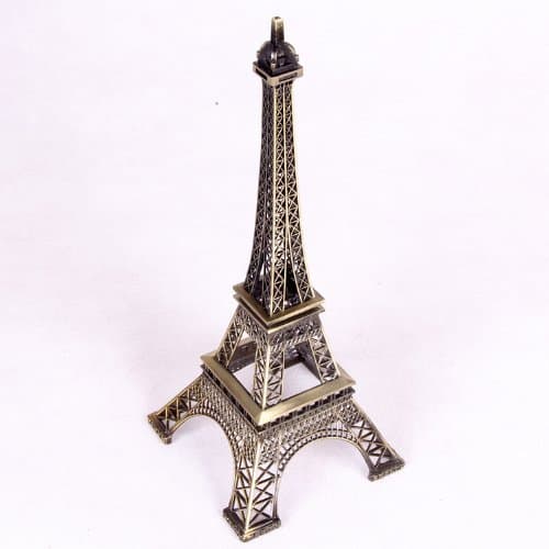 No.2 Warehouse Home Decoration Eiffel Tower + a Piece of Clean Cloth (18cm)