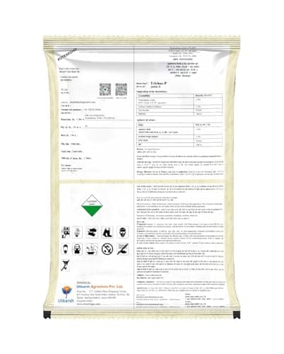 UTKARSH Trichoz-P (Trichoderma Virdi 1.5% W.P.: 2 x 10 6-10 8 CFU/gm.) (1 kg)