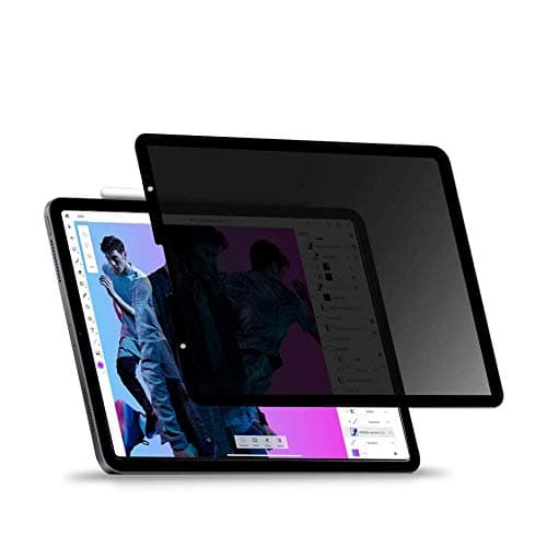 iPad Pro 11 Fully Removable Privacy Screen Protector Filter,Habyby Anti-Spy Anti-Glare Filter [Compatible with Apple Pencil][Landscape Privacy] Fully Washable Privacy Filter for ipad pro 11 2020/2018