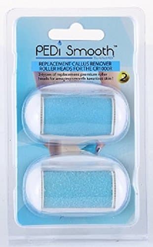 PediSmooth Replacement Roller Heads CR1RH (2) Pack for the (CR1000R)