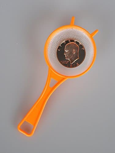 2 1/2 inch Plastic Strainer with Nylon Mesh