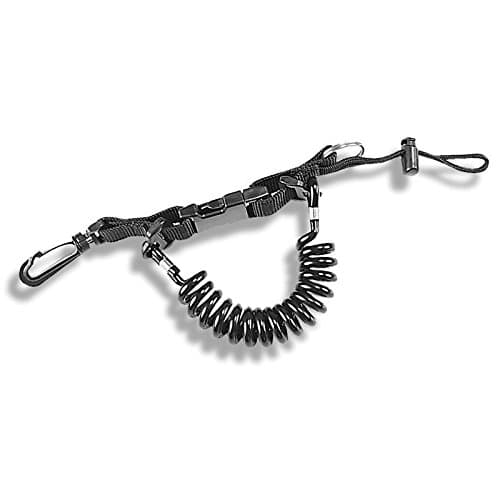 Seakodive Coil Lanyard with quick release clip - ideal for when you want to keep a torch, camera etc handy and safe