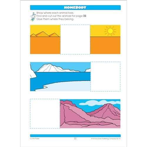 Cut & Paste (Little Hand Helper Workbooks)