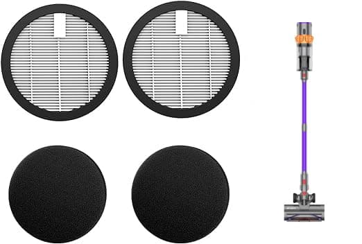 Iirios 2 HEPA Filter and Sponge Sets for Q5 Pro Vacuum Cleaner