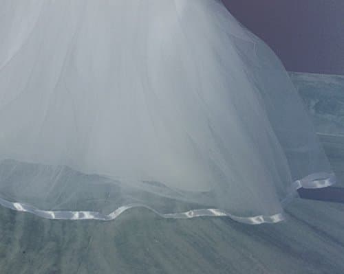 White Tulle Lined Satin Trim Platform Valance in Many patterns - Velcro detachable