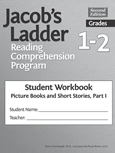 Jacob's Ladder Reading Comprehension Program: Grades 1-2, Student Workbooks, Picture Books and Short Stories, Part I (Set of 5)