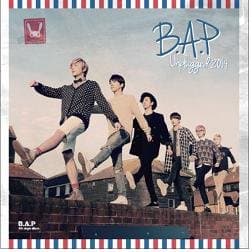 B.A.P BAP 4th Single Album [B.A.P Unplugged 2014] + Unfolded Poster in Tube