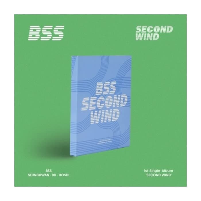 SEVENTEEN BSS Second Wind 1st Single Album CD+Folding poster on pack+Photobook+Lyric book+Photocard+Habit tracker+BSS card+Sticker+Tracking