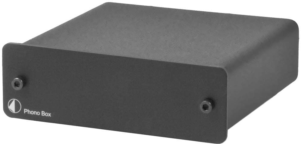 Pro-Ject Audio - Phono Box DC - MM/MC Phono preamp with line Output (Black)