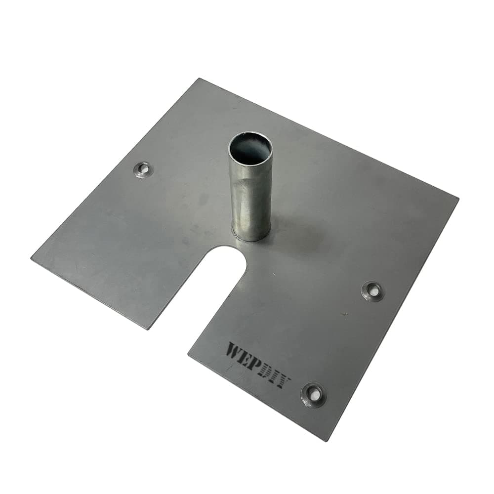 10-Pound Base Plate for Pipe and Curtain Hardware Party Decoration Special Occasion Layout by WEPDIY (1 Base 10 lb 15 * 15 inch)