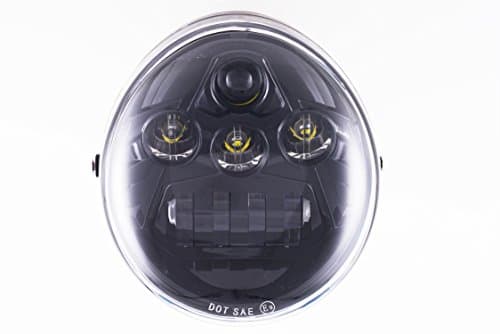 Black LED Headlight For Harley Davidson V-Rod VRod