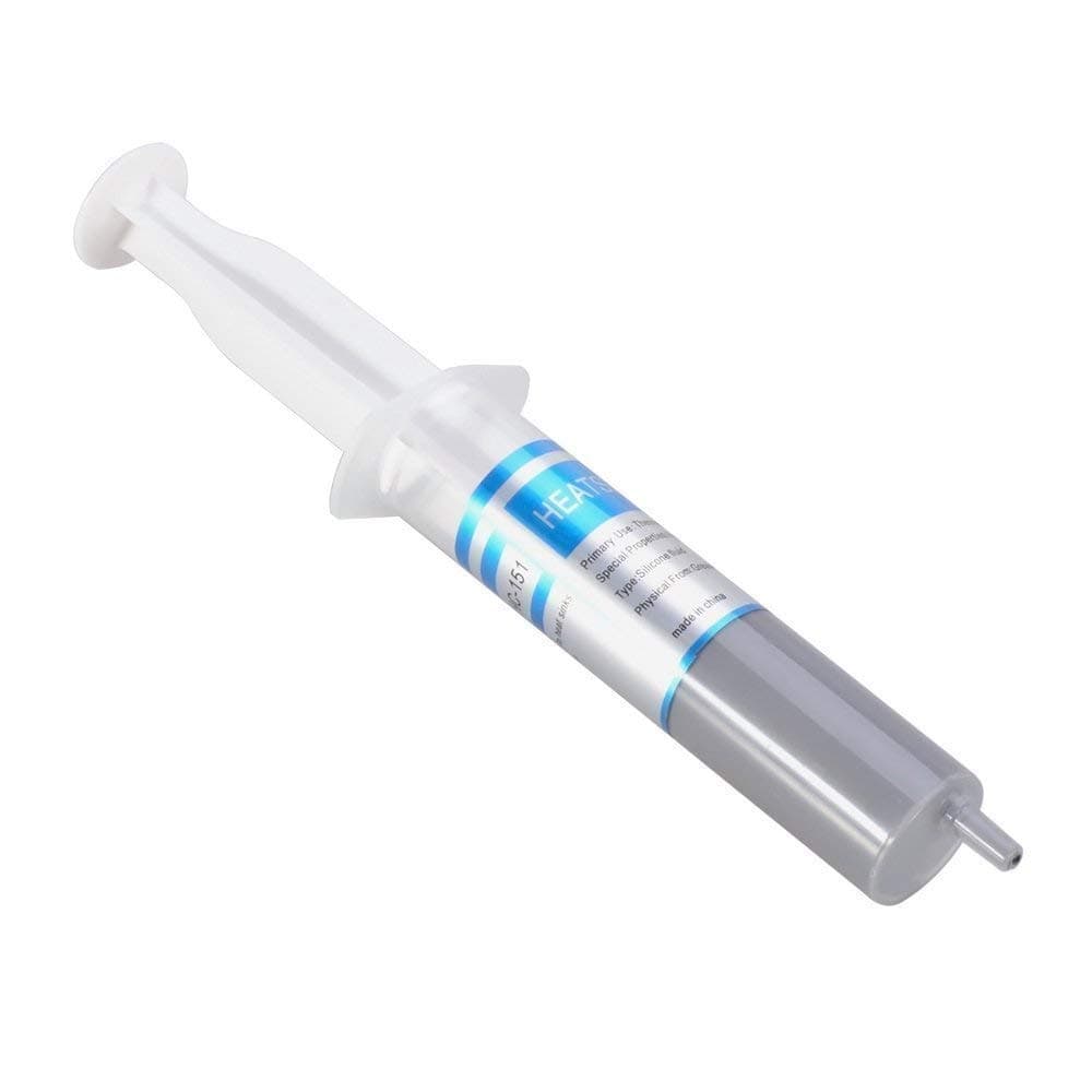 - Thermal Compound Paste Use in Coolers Heat Sink for CPU and Chipsets (Grey, 30 g)