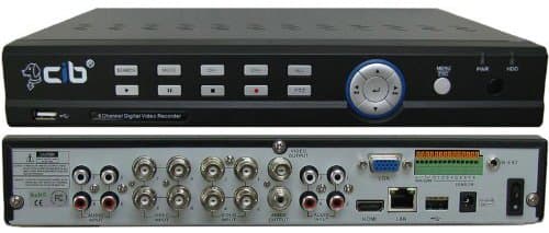 CIB K808AV H.264 8 CH Network Security Surveillance DVR Recording System (No Hard disk driver included)