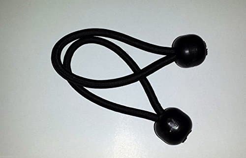 Flag bungees ( pair ) 100mm in black