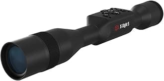 - ATN X-Sight Pro Smart Day/Night Hunting Scope w/Ballistics Calc, 3864x2218 Resolution, Video Record, Wi-Fi, 18hrs+ Battery