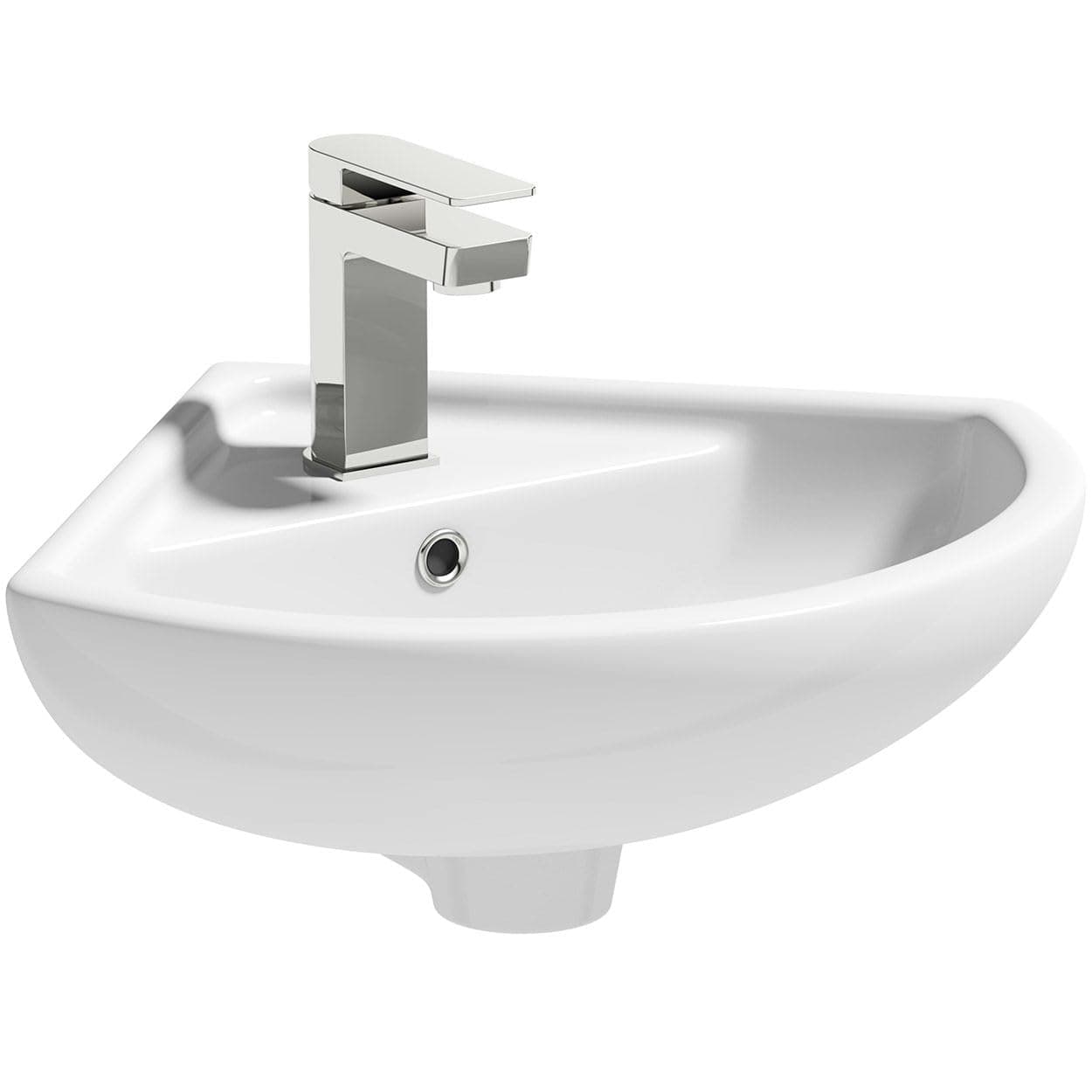 Orchard Eden Wall Hung Corner Basin 370mm