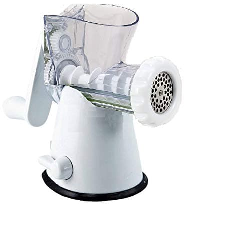 KONSTAR Plastic Manual Meat Mincer, White