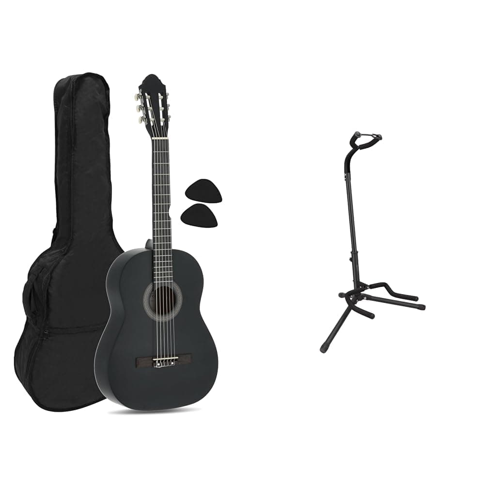 Classical Guitars, 4/4+Amazon Basics Guitar Stand
