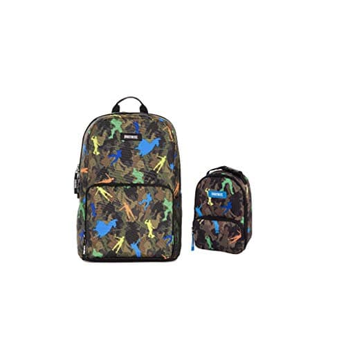 Fortnight Backpack And Lunch box Camo Set