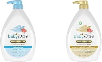 Sensitive Skin Care Baby Wash Rich Moisture For Baby Bath Time Tear-Free & Sensitive Baby Wash Melanin-rich Skin Nourishment For Baby Bath Time Tear-Free