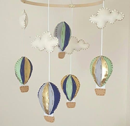 Hot Air Balloon Baby Mobile