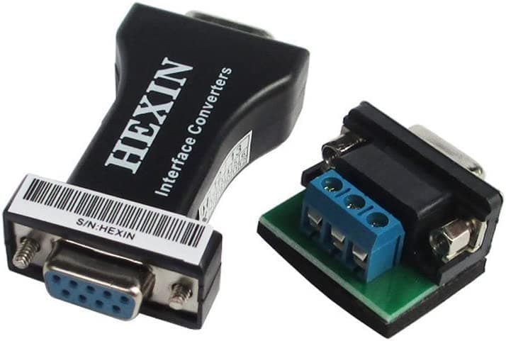 HEXIN RS232 to RS485 serial port Data Interface Adapter Converter 1.2KM 3 Bit - HXSP-485D