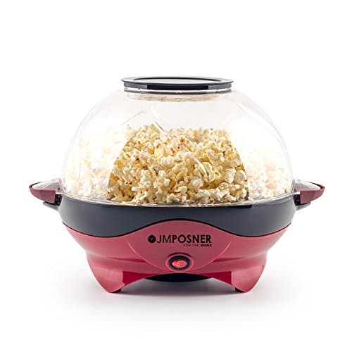 JM Posner Simply Entertaining Halogen Popcorn Maker - Home Popcorn Machine by JMP For The Home