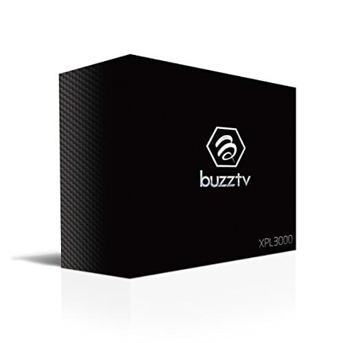 BuzzTV XPL3000 black Quad Core Android TV Box and Premium Streaming Media Player Powered by 6 Marshmallow 2018 Edition