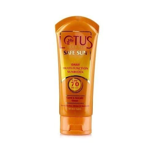 Lotus  Herbal Daily Multi-Function Sunblock - SPF 70 (60 G)