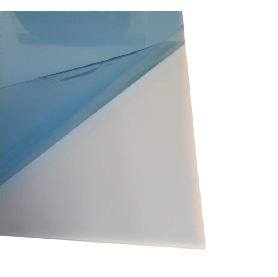 8 mm Perspex Acrylic Sheet Dimensions: approx. 1010 x 500/Milky Opal PMMA