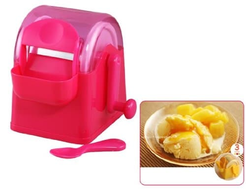 HUMPS DIY ABS Resin Ice Cream Maker (Red)