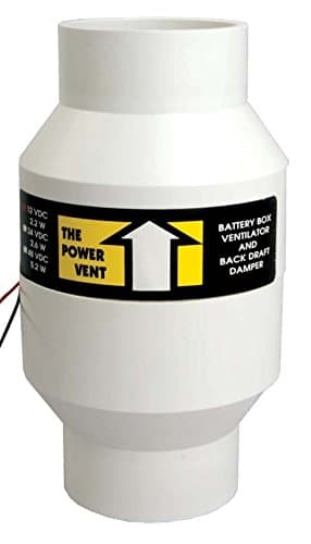 Zephyr Power Battery Box Vent Fan - 24 Volt DC