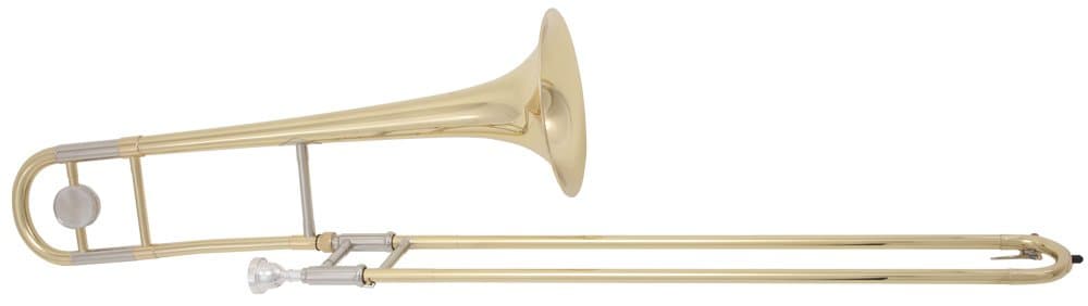 Trombone, clear lacquer on yellow brass (STB-300)