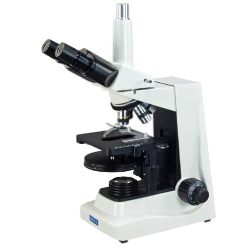 OMAX 40X-1600X Advanced Plan Trinocular Phase Contrast Microscope with Plan Turret Phase Contrast Kit