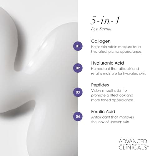 Advanced Clinicals 5-in-1 Multi Correction Anti-Aging...