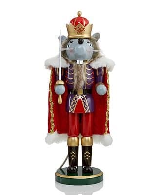 14" Mouse King Statue Nutcracker Suite Christmas Holiday Decorations