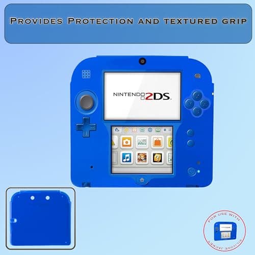 PDP Silicone Case/Cover for Nintendo 2DS (Blue)