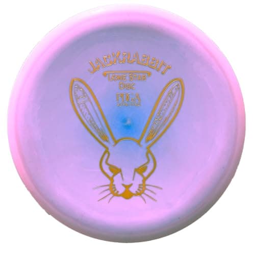Lone Star DiscVictor II Jack Rabbit | Overstable Disc Golf Approach Disc | Floats in Water | Good for Forehand & Backhand Upshots | Colors May Vary