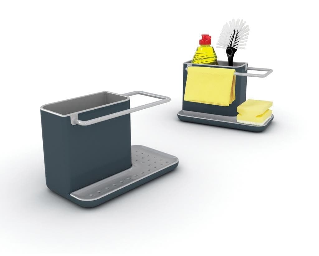 Joseph Joseph Plastic Caddy Sink Tidy, Gray