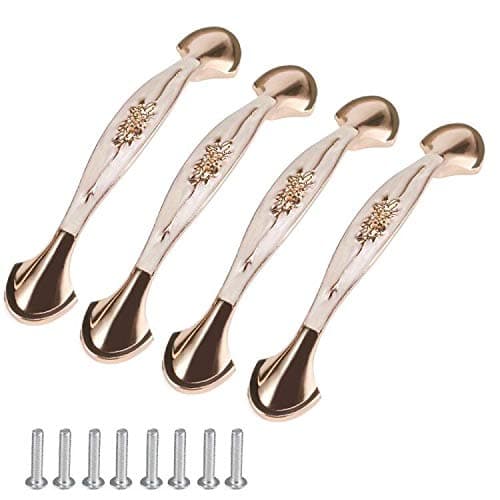 Drawer Knobs Dresser Pulls Vintage Style Ceramic Handle for Door Cabinet Cupboard Wardrobe(4pcs)