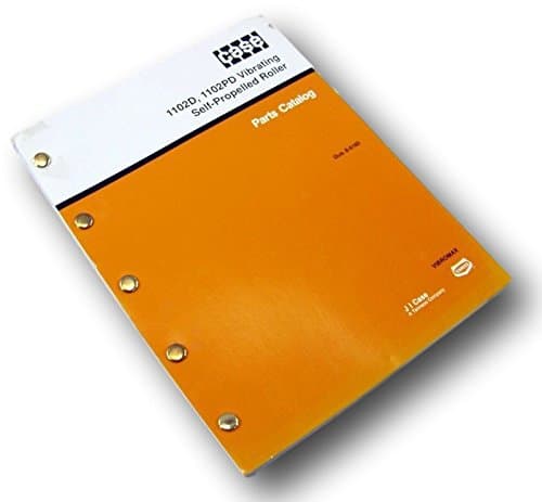 Case1102D 1102Pd Vibrating Self Propelled Roller Parts Manual Catalog Assembly