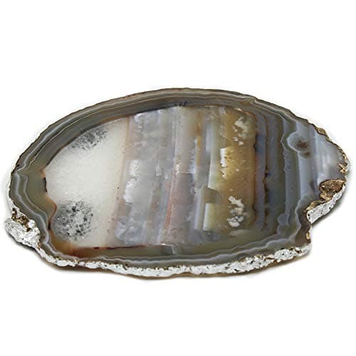 Jodhpuri Inc. platters, One Size, Agate